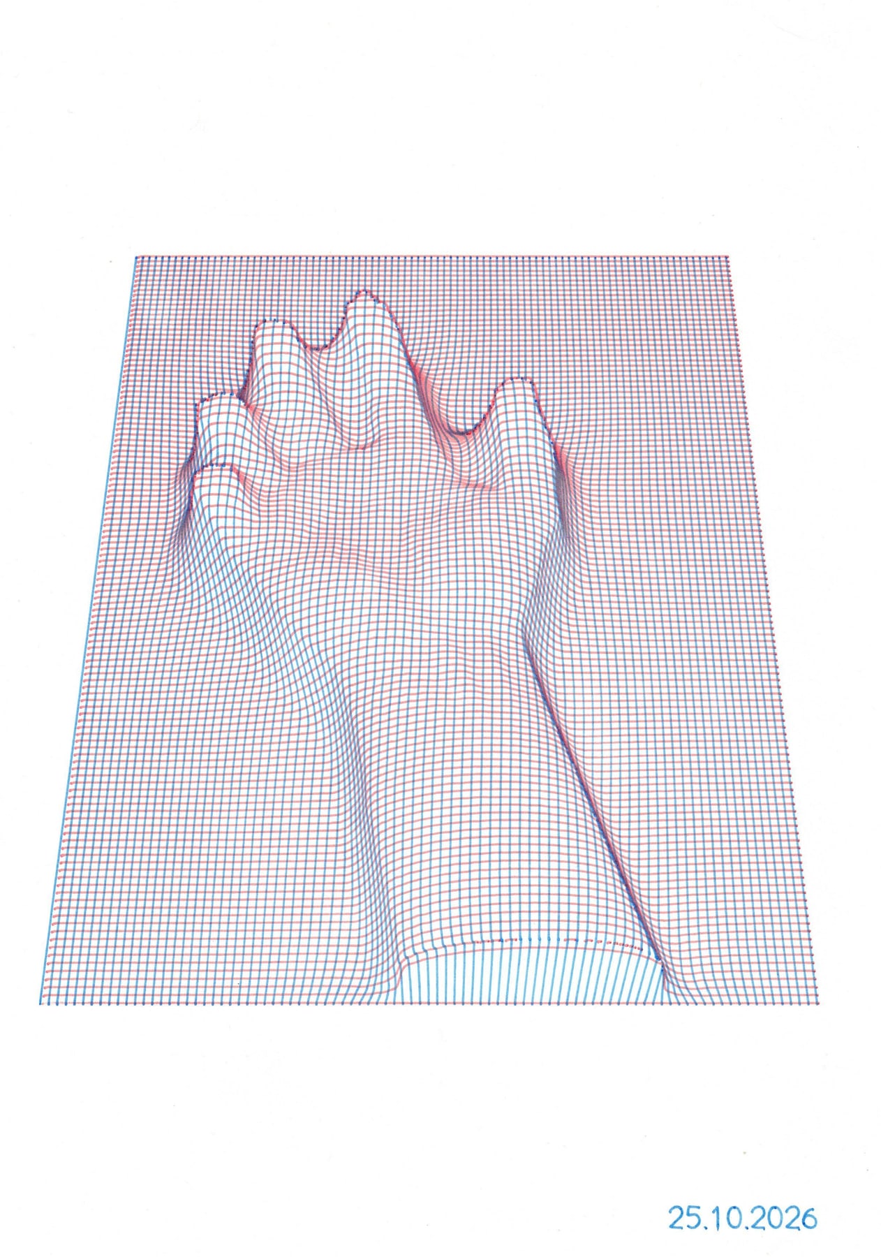 Hand; Wireframe